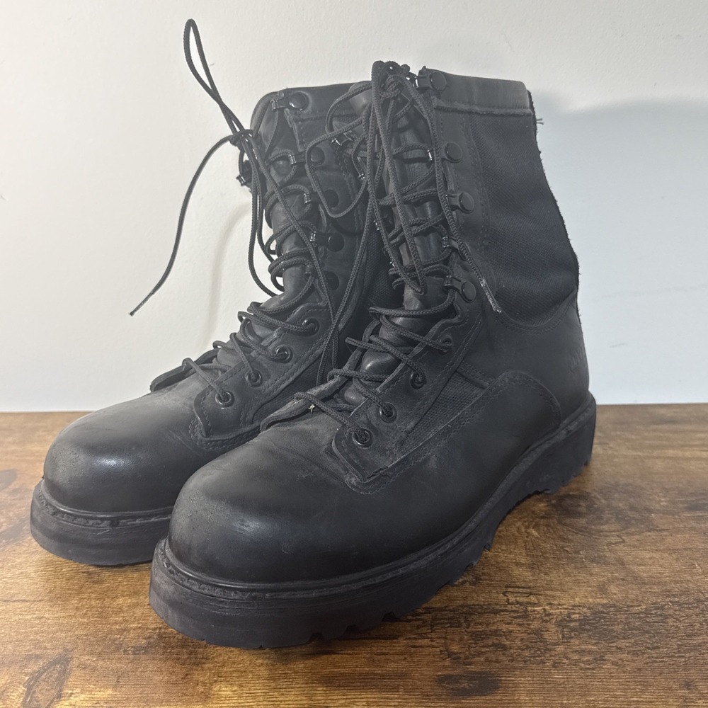 Bates 03-D-0321 Mens Black Vibram Tactical Combat Gore-Tex Boots Size 9 W